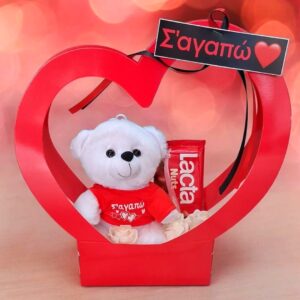 ΚΑΡΔΙΑ ΜΕ ΑΡΚΟΥΔΑΚΙ,ΣΟΚΟΛΑΤΑ ΚΑΙ ΤΡΙΑΝΤΑΦΥΛΛΑ ΣΑΠΟΥΝΑΚΙΑ!!!